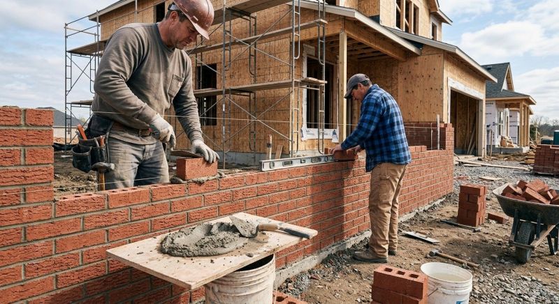 Brick Foundation Installation in Norwalk, CT